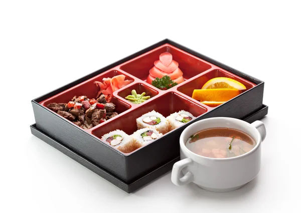 Sushi-Box — Stockfoto