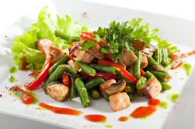 somon salatası