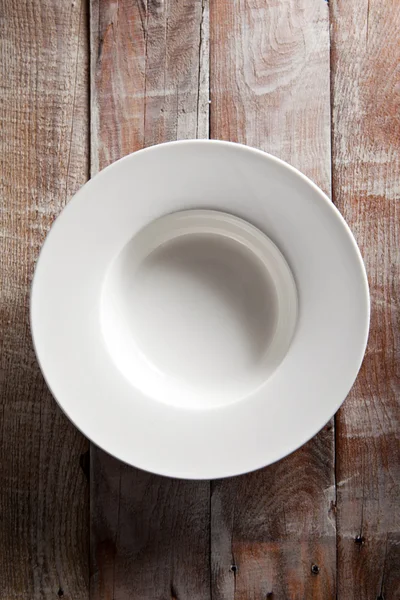 Empty White Bowl — Stock Photo, Image