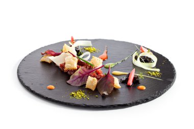 una Tartare çeşitli dalış