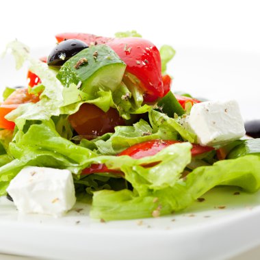 Taze Yunan salatası