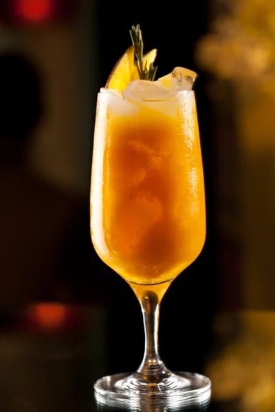 Cocktail al rosmarino giallo — Foto Stock