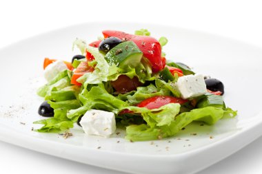 Taze Yunan salatası