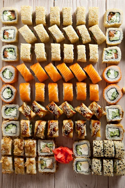 Комплект суши Маки — стоковое фото