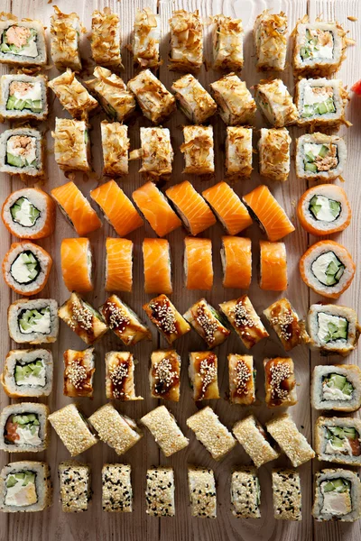 A Maki Sushi szett — Stock Fotó