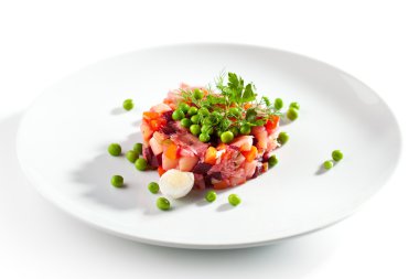 Pancar ve patates salatası