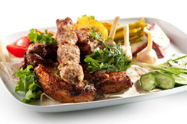 Barbekü ve ızgara et Set