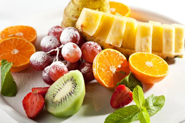 Summer Fruit Dish — Stock Photo, Image