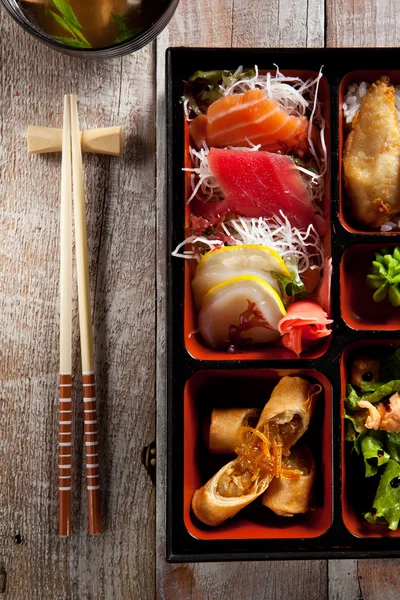 Japán ebéd doboz — Stock Fotó