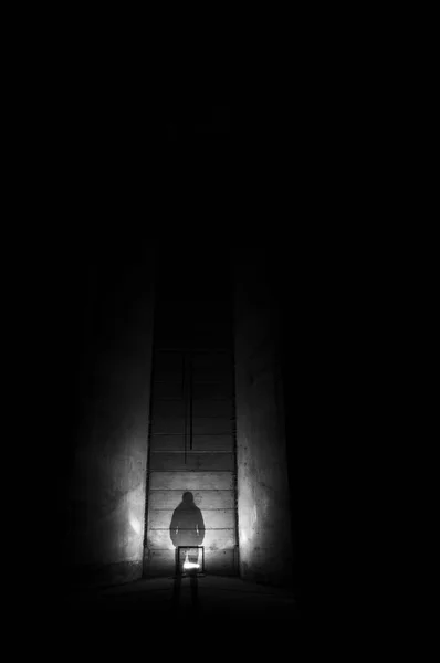 Fantasma in silo — Foto Stock