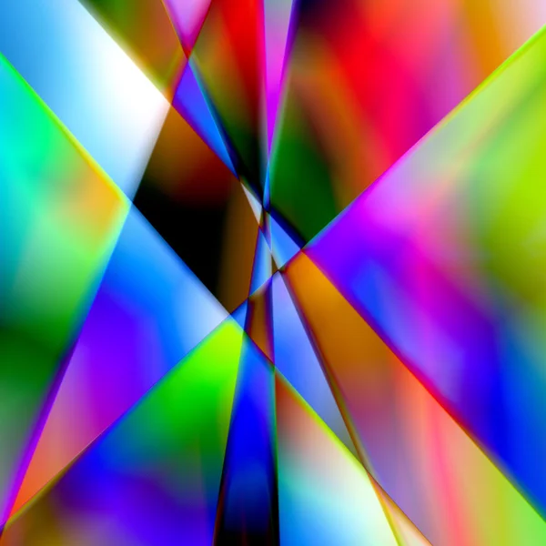 Triangle colorful — Stock Photo, Image