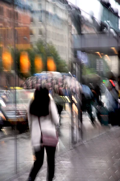 Guarda-chuva rua — Fotografia de Stock