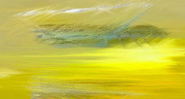 Yellow abstract painting — Stock Photo, Image