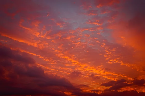 Západ slunce v Lacanau — Stock fotografie