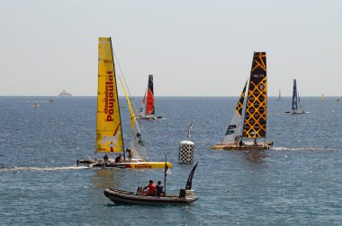 A la voile Fransa Bisiklet Turu