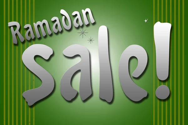 Ramadan Sale combine by sparkle star — Stock Photo, Image