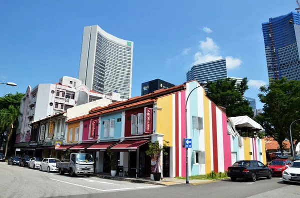 Bairro Árabe o bairro comercial histórico mais antigo de Singapura — Fotografia de Stock
