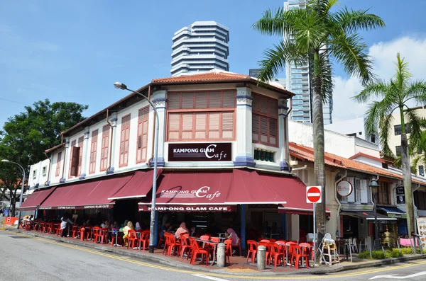 Barrio Árabe el distrito comercial histórico más antiguo de Singapur — Foto de Stock