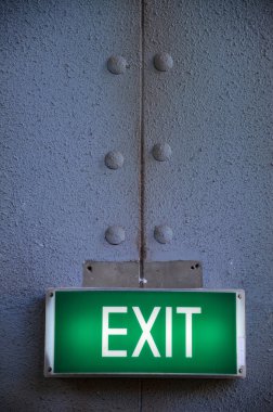 Yol çıkış işareti işaret