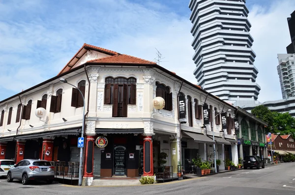 Arabisches viertel das älteste historische einkaufsviertel von singapore — Stockfoto