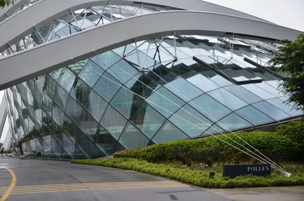 Flower Dome exterior at Gardens by the Bay — Stock Photo, Image