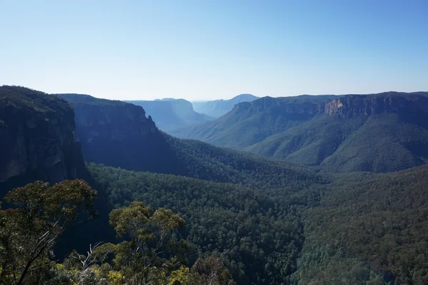 Parque nacional Blue Mountains na Austrália — Fotografia de Stock