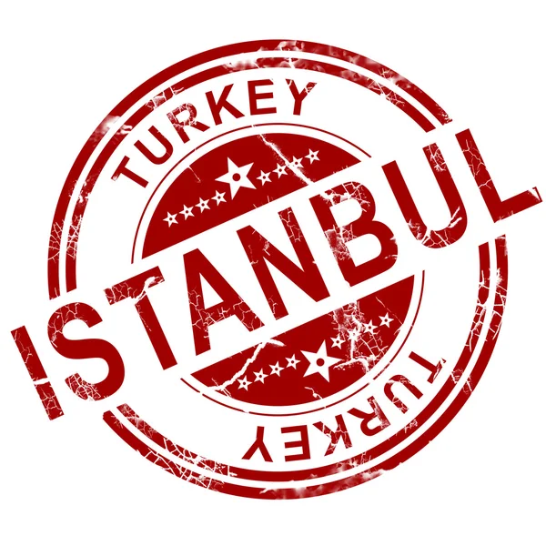 Red Istanbul stempel — Stockfoto