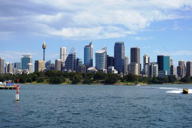 Sydney şehir Cbd kuleleri ve ofis binaları