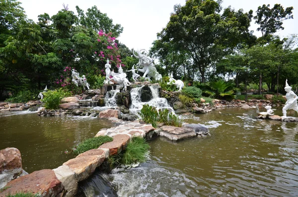 Staré městské muzeum poblíž Bangkok, Thajsko — Stock fotografie