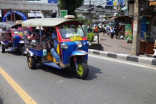 Traditionele straat taxi — Stockfoto