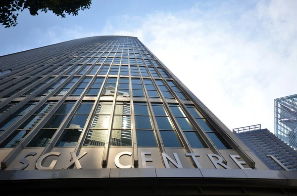 Centro SGX de Singapura — Fotografia de Stock