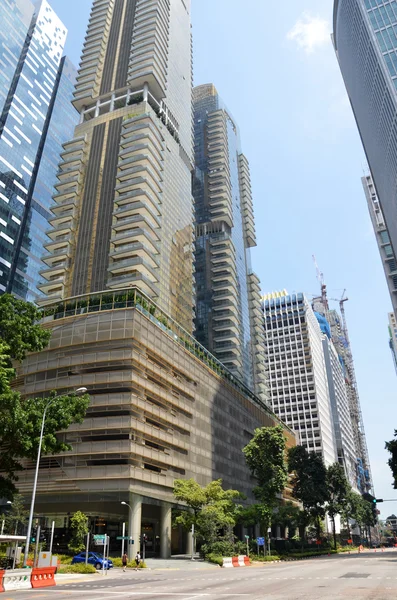 Distrito central de negocios en Singapur — Foto de Stock