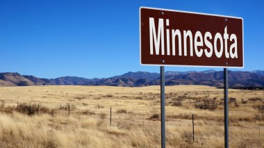 Minnesota kahverengi yol işareti