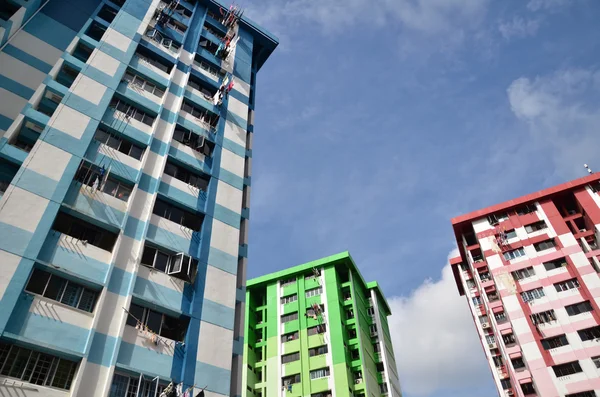 Importante punto di riferimento HDB del Rochor Centre — Foto Stock