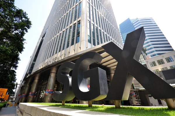 Singapore Sgx Centre — Stockfoto