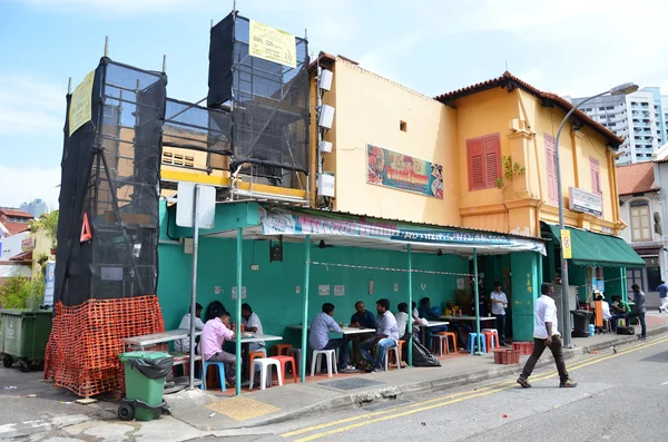 Distrito de Little India en Singapur — Foto de Stock