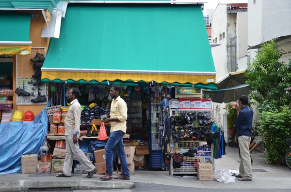 Little India district in Singapore — Stock Photo, Image