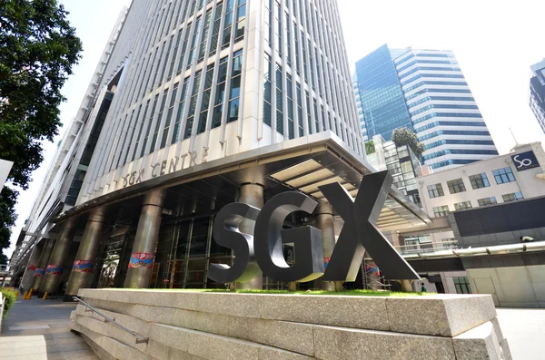 Singapore Sgx Centre — Stockfoto