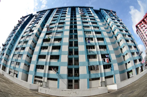 Importante punto di riferimento HDB del Rochor Centre — Foto Stock