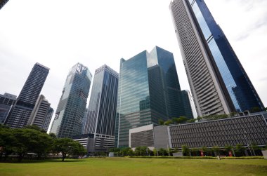 Merkezi iş bölgesine Singapur