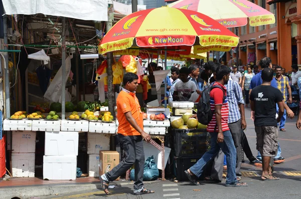 Distrito de Little India en Singapur — Foto de Stock