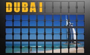 Havaalanı görüntülemek Dubai yönetim kurulu