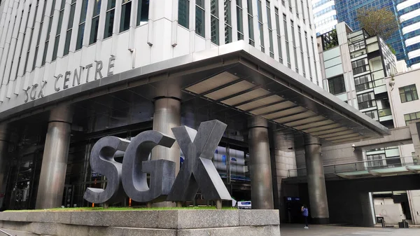 Singapore Nov 2020 Utsikt Över Singapore Exchange Limited Beläget Singapore — Stockfoto