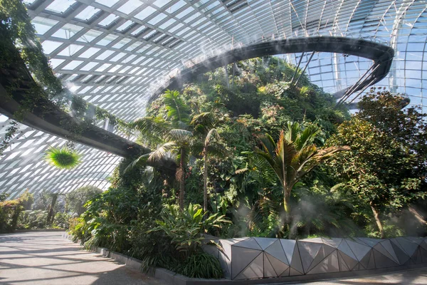 Cingapura Setembro 2021 Conservatório Floresta Nuvem Jardins Perto Baía Singapura — Fotografia de Stock