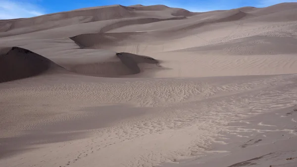 Great Sand Dunes National Park and Preserve es un parque nacional de los Estados Unidos N — Foto de Stock