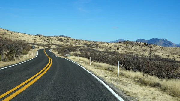 Droga w stanie arizona — Zdjęcie stockowe