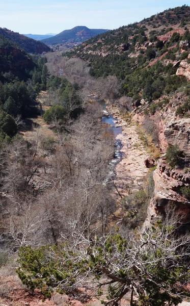 Desfiladeiro de Oak Creek Arizona — Fotografia de Stock