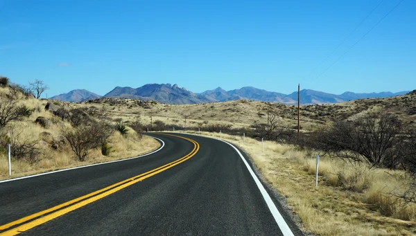 Estrada em Arizona — Fotografia de Stock