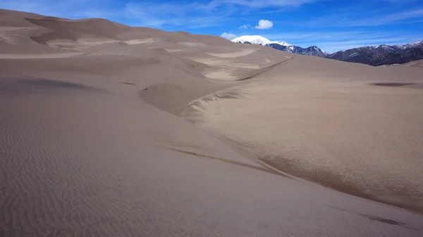 Great Sand Dunes National Park and Preserve is a United States N — Stock Photo, Image