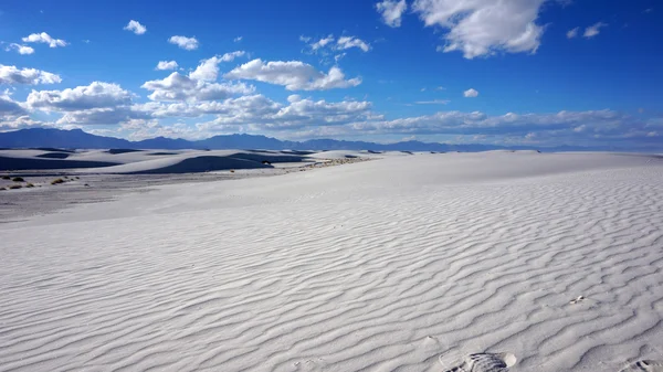 Vit sand, new mexico — Stockfoto